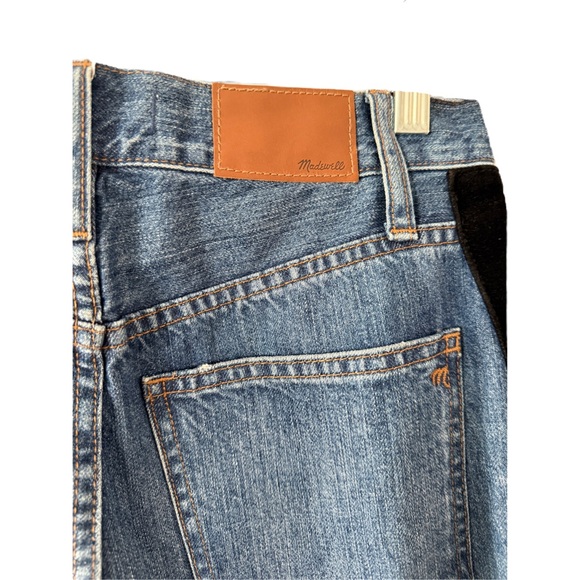 Madewell Perfect Vintage Jeans Size‎ 26 Blue Denim with Black Stripe - Picture 7 of 10